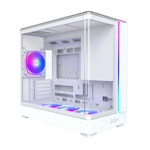 Montech Case mATX - KING 15 PRO (W) - 4 x 120 mm A-RGB, USB-C