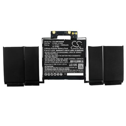 Батерия за лаптоп  Apple MacBook Pro 2.3 GHZ Core I5(I5-8259U) A1989(EMC 3214) A1964, A1989  LiPo 11.4V 5050mAh CAMERON SINO