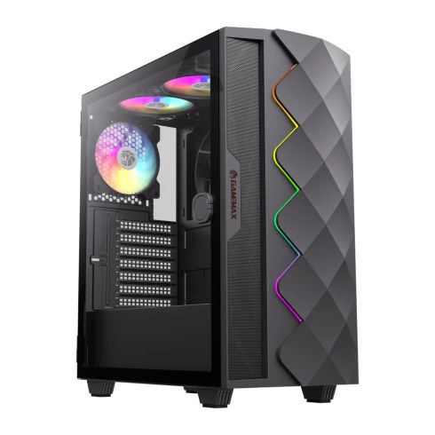 Gamemax кутия Case EATX - Diamond CP A-RGB