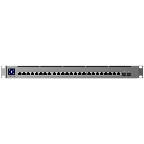Ubiquiti Layer 3 Etherlighting USW-Pro-XG-24-PoE-EU (16) 10 GbE, (8) 2.5 GbE, and (2) 25G SFP28 ports