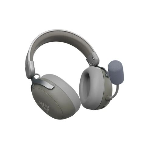 Ajazz безжични геймърски слушалки Wireless Gaming Headphones - AHM08 MAX Gray, White - Bluetooth , 2.4G