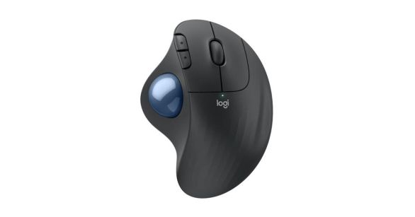 Wireless optical mouse Logitech ERGO M575S graphite, Trackball