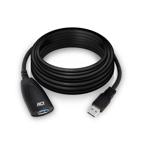 ACT USB 3.2 Gen 1 Удължителен активен кабел USB-A-USB-A, 5м/ вкл. до 4хAC6005USB/