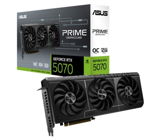 ASUS PRIME GeForce RTX 5070 12GB GDDR7 OC Edition