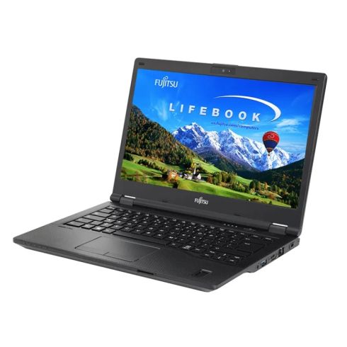 Реновиран преносим компютър Fujitsu Lifebook E449 14``, 1920 x 1080, IPS, Intel Core i3‑8130U (8-мо поколение), 8 GB DDR4, 256 GB m.2 NVMe, клас А-
