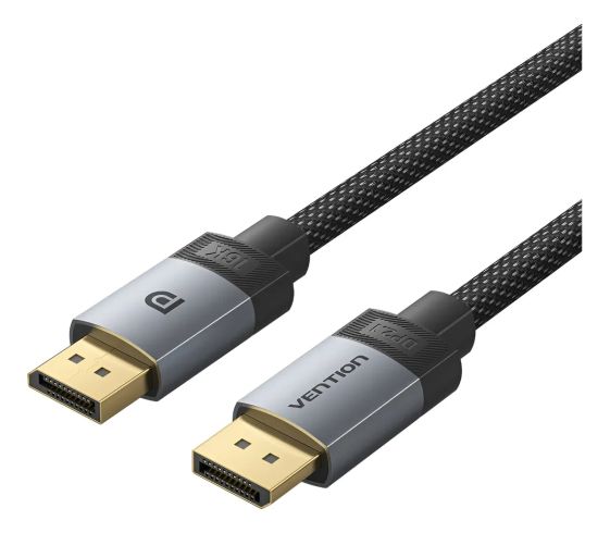 Vention Кабел Cable - Display Port v2.1 DP M / M Black 16K@60Hz, 2M - HGBHH