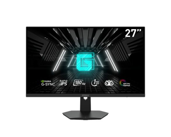 Monitor MSI G274F, 27", 180Hz, Rapid IPS, 1ms, 1920x1080 FHD, Nvidia G-sync compatible, Night Vision, Anti-Flicker, Less Blue Light, 100M:1, 2x HDMI, DP, Earphone out, Tilt, Frameless, Vesa, Windows 11 Auto HDR supported+TRUST GXT 404R Rana Gaming Headset