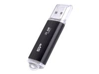 Memorie SILICON POWER USB Blaze B02 32GB USB 3.1 Negru