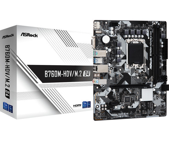 ASROCK B760M-HDV/M.2 D4