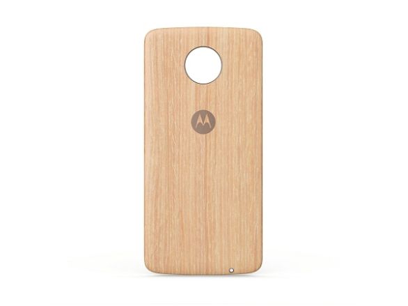 MOTO Z BACK COVER WASHED OAK