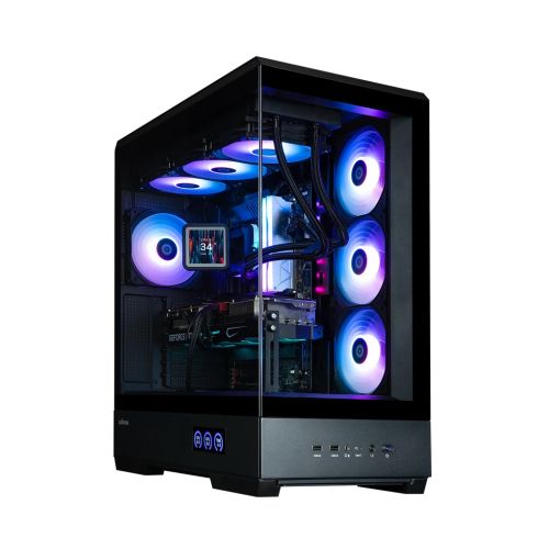 Zalman кутия Case ATX - P50 DS Black - Digital Display, Addressable RGB