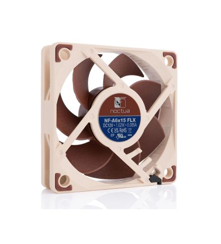 Noctua Fan 60x60x15mm 3500/3050/2250rpm NF-A6x15-FLX