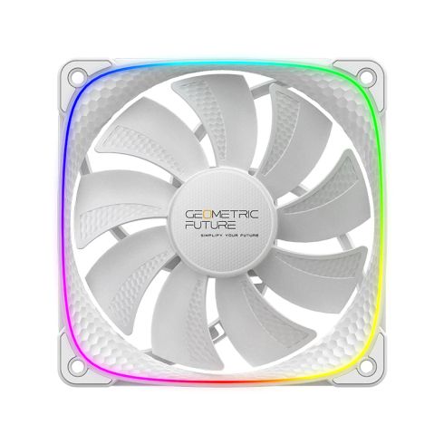 Geometric Future Squama 2503R, REVERSE Fan, 120mm, ARGB, White