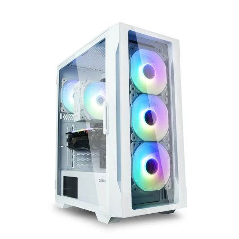 Zalman Case ATX - I3 NEO TG White - aRGB, Tempered Glass