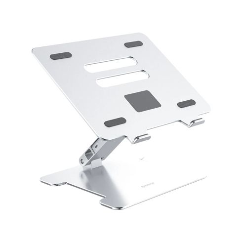 Orico Laptop Stand - Aluminum, 2 x USB3.0, Card Reader, up to 15.6" - LST-2AS-SV