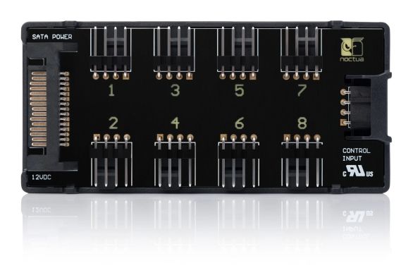 Noctua Fan Hub - 8 port PWM with SATA Power 5V/12V - NA-FH1