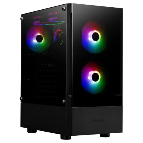 Gamdias Case ATX - TALOS E3 - aRGB, Tempered Glass