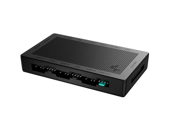 DeepCool разклонител за вентилатори Fan Hub - PWM and A-RGB hub (2-in-1) - SC790 - 6 port, Magnetic