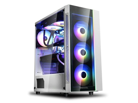 DeepCool Case ATX MATREXX 55 WHITE V3 ADD-RGB WH 3F