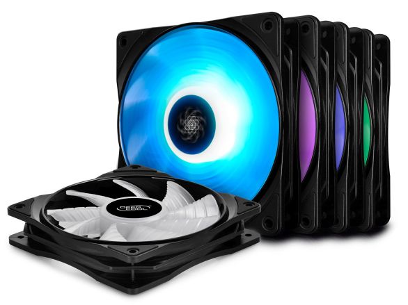 DeepCool Fan Pack 5-in-1 5x120mm RF120M RGB