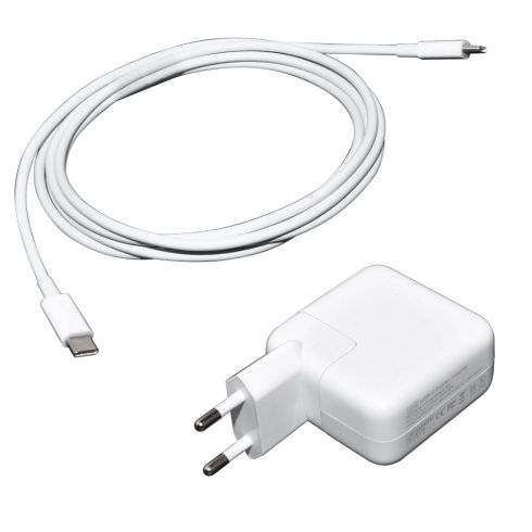 Makki dizüstü bilgisayar şarj cihazının değiştirilmesi Dizüstü Bilgisayar Adaptörü Apple - USB-C Kablolu 29W TİP-C - MAKKI-NA-AP-36