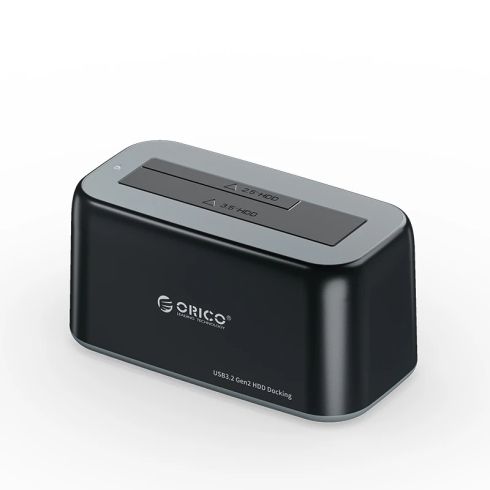 Orico Storage - HDD/SSD Dock - 2.5/3.5 inch USB-C/USB-A - 6819C3-V1