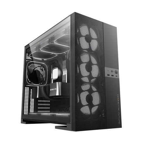 Geometric Future Case EATX - Model 5 Vent Black - 5 x 140 mm aRGB fans included