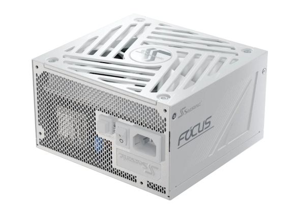 Seasonic PSU ATX 3.1 750W Gold, Full Modular, PCIe 5.1 - FOCUS-GX-750-V4-WHITE