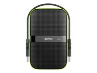 SILICON POWER External HDD Armor A60 2.5inch 2TB USB 3.0 IPX4 Black