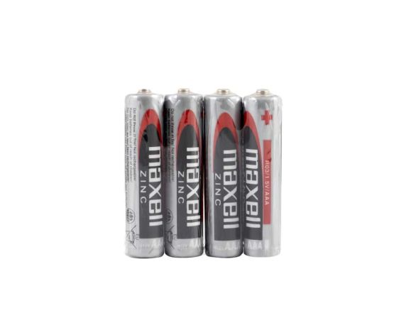 Zinc Manganese battery MAXELL R03 1,5V / 4 pcs. pack /