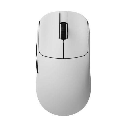 VXE професионална геймърска мишка Wireless Gaming Mouse MAD R 8K SET - Omron Optical Microswitches, White