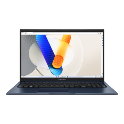 Лаптоп Asus Vivobook X1504VA-BQ1647, Intel Core i5-1334U 1.3 GHz (12MB Cache, up to 4.6 GHz, 10 cores, 12 Threads), 15.6" FHD,(1920x1080),16GB DDR4, SSD 512GB, No OS, Quiet Blue