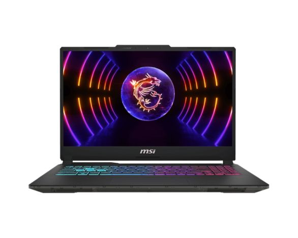 Лаптоп MSI Cyborg 15 A13VF, i7-13620H (10C/16T, up to 4.90GHz, 24 MB), RTX 4060 8GB GDDR6 233 AI TOPS, 15.6" FHD (1920x1080), 144Hz, IPS-Level, 16GB RAM 2x8 (5200)MHz, 512GB PCIe Gen4x4 SSD, WiFi 6E, BT5.3, Backlit Keyboard (Blue), NO OS, 53.5 Whrs, 1.98 