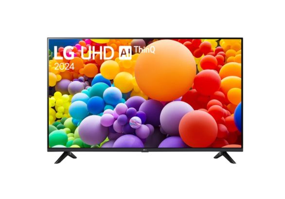 Телевизор LG 43UT73003LA, 43" 4K UltraHD TV 4K (3840 x 2160), DVB-T2/C/S2, webOS 24 Smart TV, ThinQ AI, Alpha 5 AI 4K Gen7, WiFi, HDR10, ALLM/HGiG, AI Upscaling, AI Sound(Virtual 9.1.2 Up-mix), AirPlay, Quick Card, HDMI eARC, CI, LAN, USB, Bluetooth, 2 Po