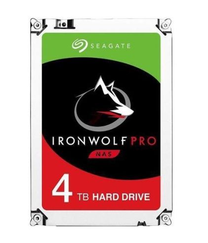 Хард диск SEAGATE Iron Wolf Pro, ST4000NE001, 4TB, 256MB Cache - фабрично обновен