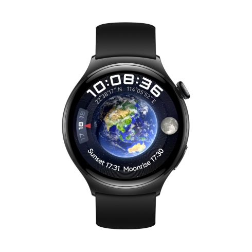 Huawei Watch 4 Archi-L19F, Amoled, 466x466, PPI 310, 2G, e-sim, GNSS cu o singură bandă, BT5.2 BR+BLE, 5ATM, 530mAh, negru