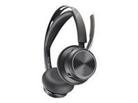 HP Poly Voyager Focus 2 USB-A with charge stand Headset SmartBuy