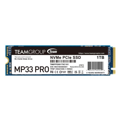 TEAM SSD MP33 PRO 1TB M2 PCI-E