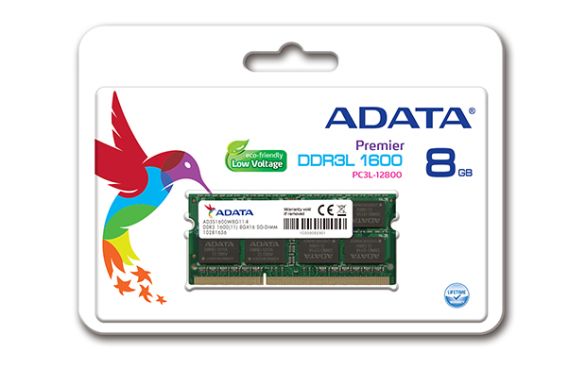 8G DDR3L 1600 ADATA SODIMM