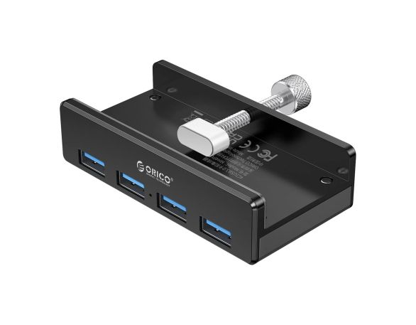 Orico USB 3.0 HUB Clip Type 4 port, Black - MH4PU-BK