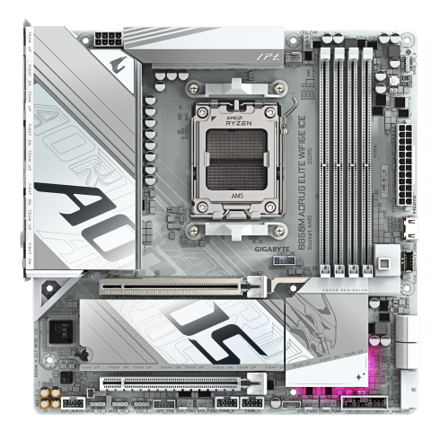 Дънна платка GIGABYTE B850M AORUS ELITE WIF6E ICE socket AM5