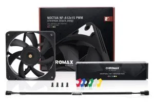 Fan Noctua 120mm NF-A12x15 PWM chromax.black.swap