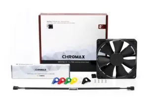 Noctua вентилатор Fan 120mm NF-F12 PWM Chromax.black.swap