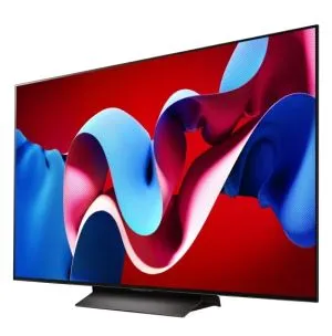 Televizor LG OLED55C41LA, 55 inchi UHD OLED evo, 4K (3840 x 2160), DVB-C/T2/S2, ecran complet cinema, Alpha 9 AI 4K Gen7, 144Hz, ThinQ AI, HDR10, VRR, NVIDIA G-SYNC, AMD FreeSync, Dolby Vision, Dolby Atmos, Wi-Fi, Bluetooth, HDMI, USB, Airplay 2, Multi Vi