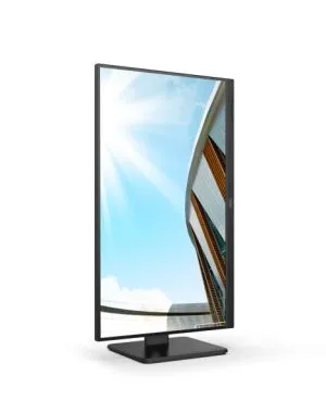 Monitor AOC 27P2Q, 27" IPS WLED, 1920x1080@75Hz, 4ms GtG, 300cd m/2, 1000:1, 50M:1 DCR, Adaptive Sync, FlickerFree, Low Blue Light, 2Wx2, Tilt, Tilt, Tilt, Pivot, D-SUB, DVI, HDMI, DP, hub USB