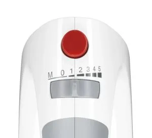 Mixer Bosch MFQ3540, Hand mixer, 450 W, 5 speeds plus turbo function, White-gray