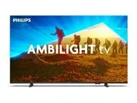 Philips TV 50PUS8009/12, 50 inchi 4K UHD LED, 3840x2160, DVB-T/T2/T2-HD/C/S/S2, 60Hz, Ambilight 3, Pixel Precise UHD, HDR+, Titan OS, Dolby Atmos, VRR, 3 *HDMI, 2*USB, 802.11n, 20W RMS, Negru