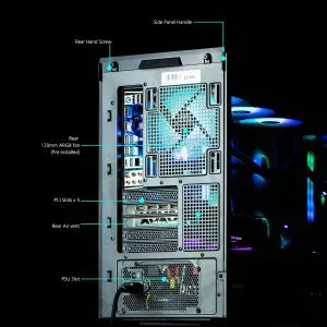 Zalman Case mATX - P30 Black - aRGB, Tempered Glass