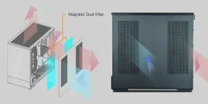 Zalman Case mATX - P30 Black - aRGB, Tempered Glass