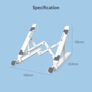 Orico поставка за лаптоп Laptop Stand - White - PFB-A24-WH
